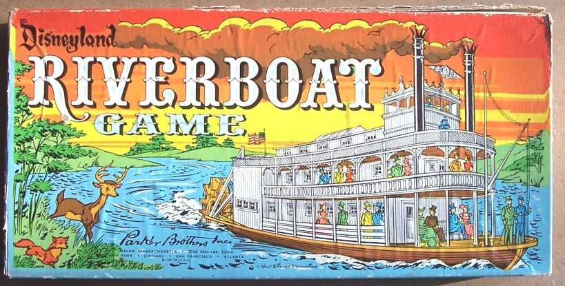 Coperta Disneyland Riverboat Game