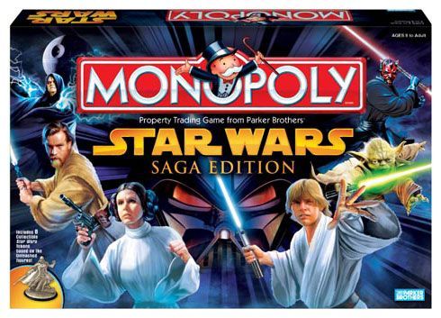 Monopoly: Star Wars Saga Edition box art
