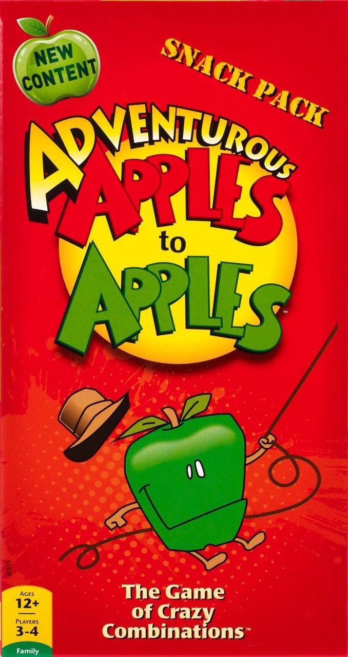Adventurous Apples To Apples Snack Pack doboz