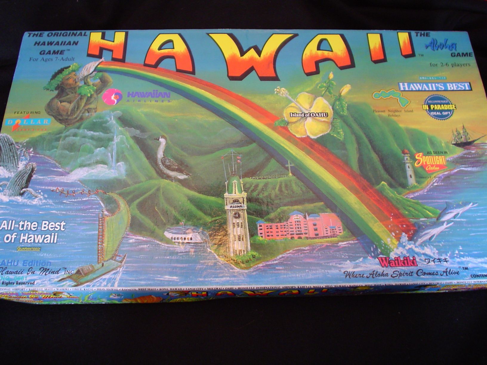Hawaii: The Aloha Game box art