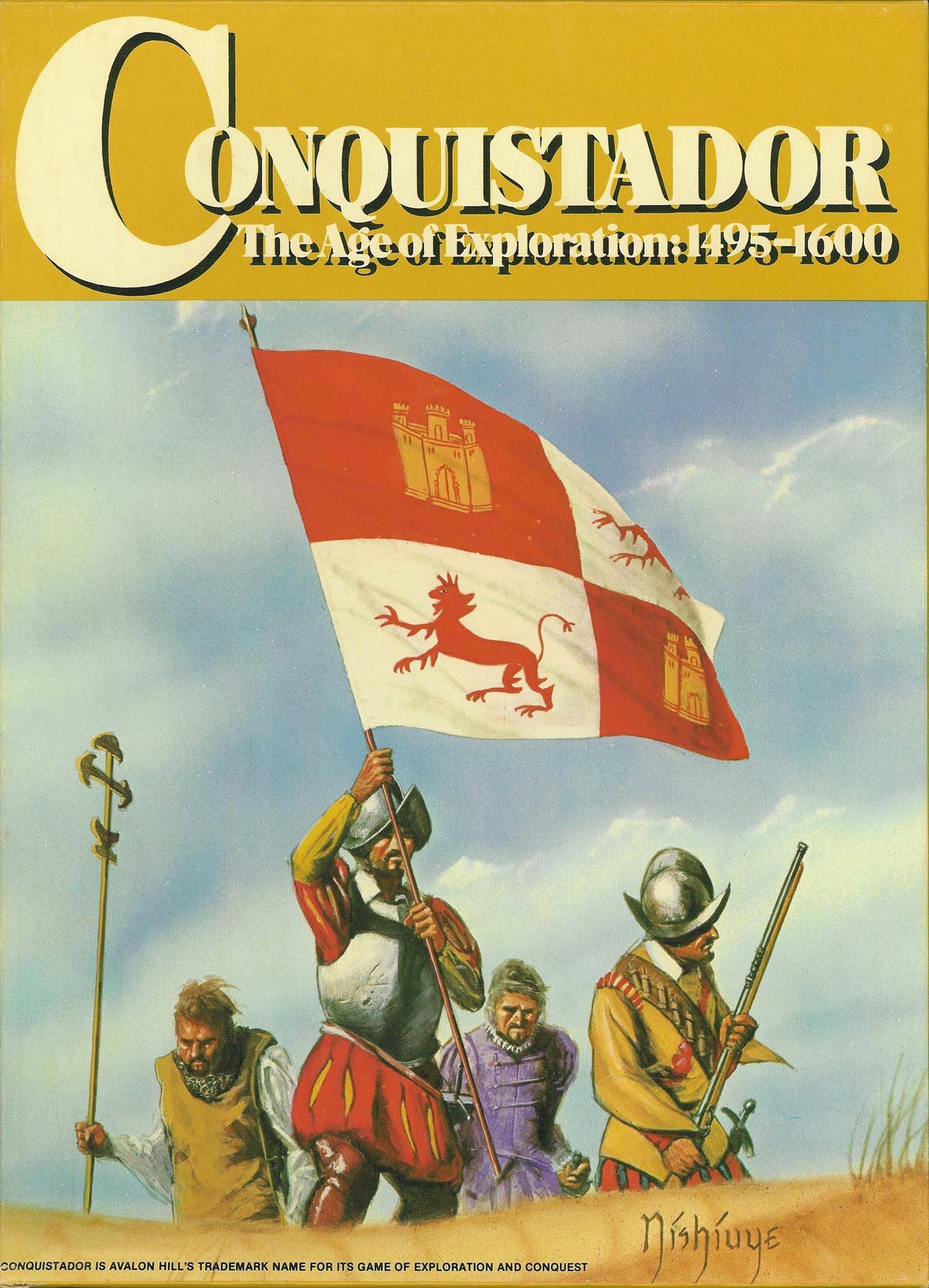 Conquistador: The Age of Exploration – 1495-1600 doboz