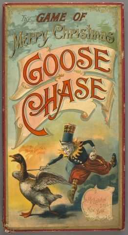The Game of Merry Christmas Goose Chase doboz