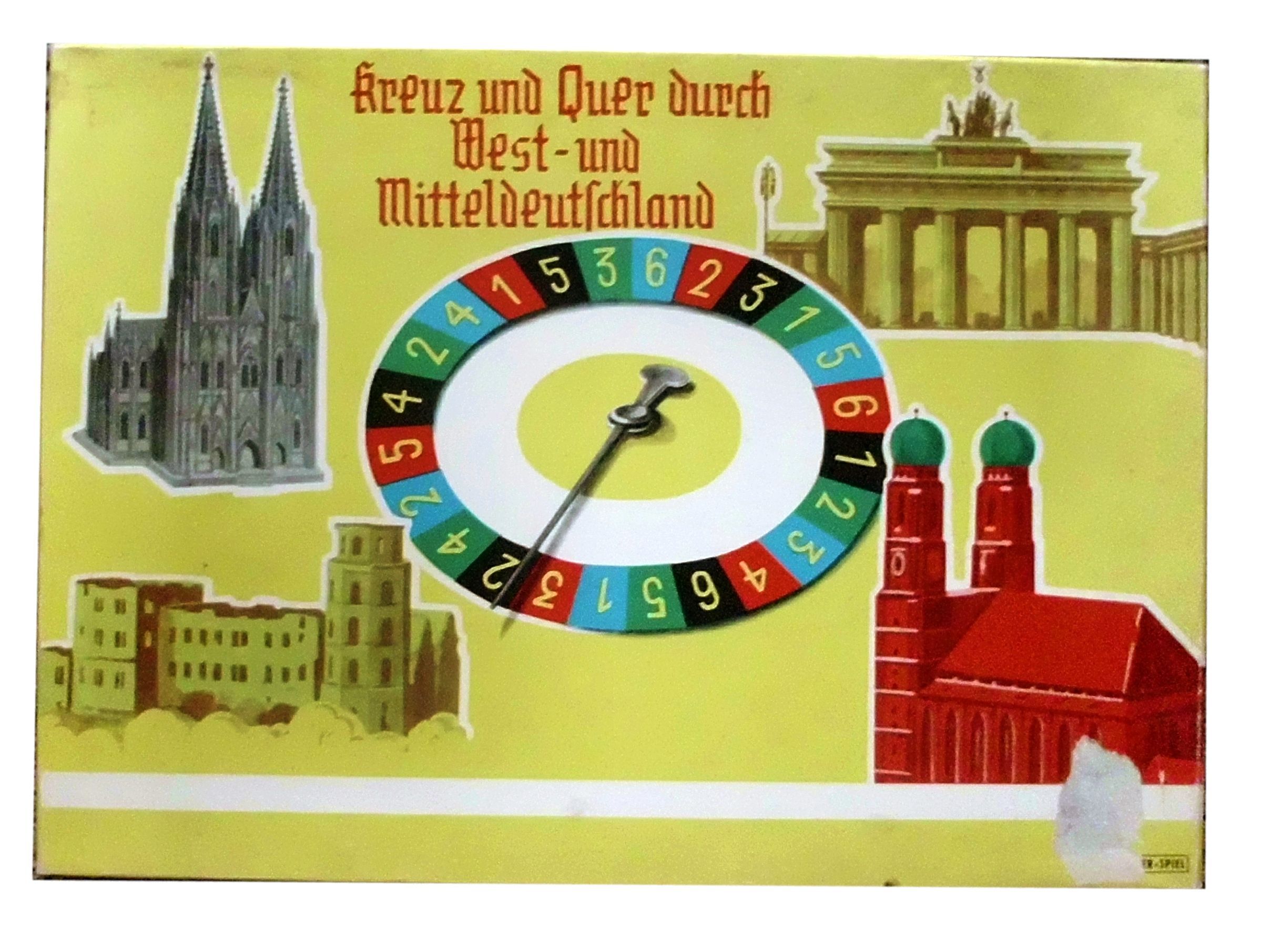 Kreuz und quer durch West: und Mitteldeutschland box art