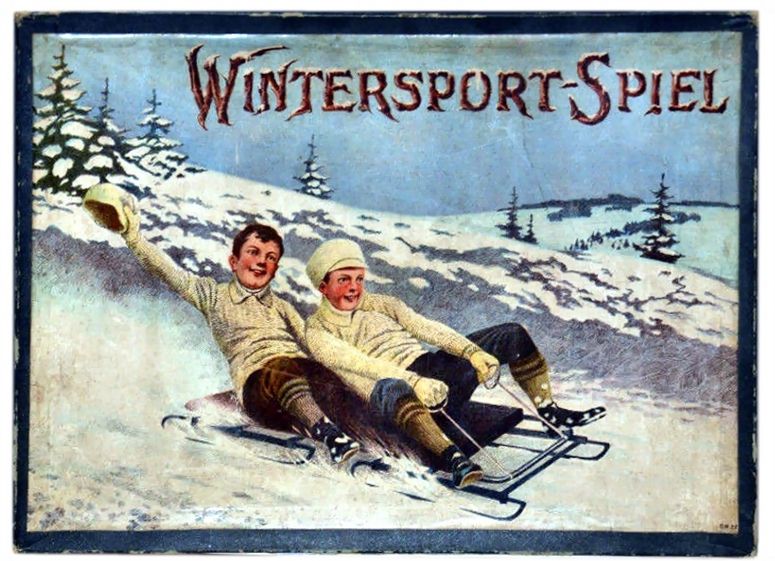 Wintersport-Spiel doboz