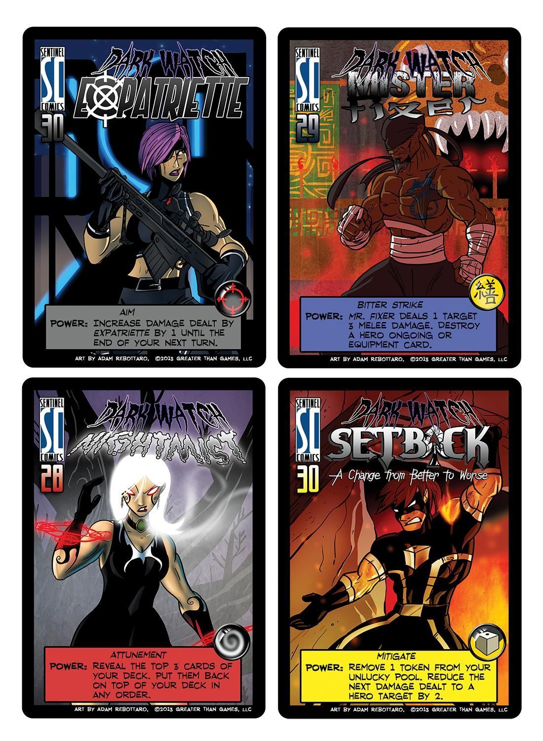 Sentinels of the Multiverse: Dark Watch Promo Pack doboz