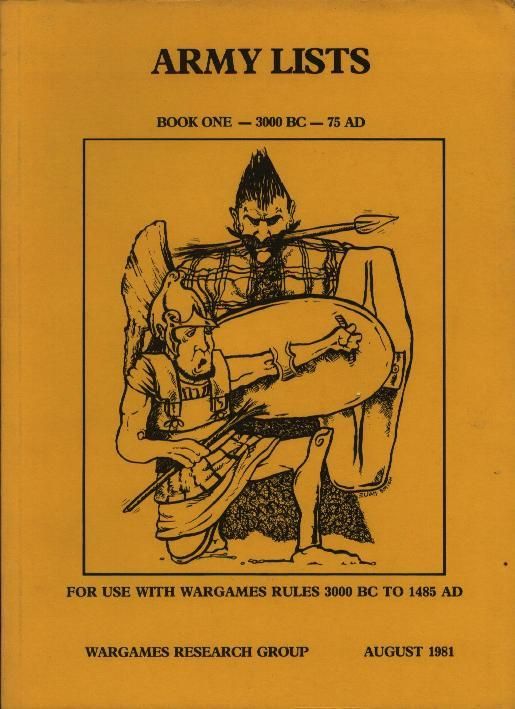 Army Lists Book One: 3000 BC – 75 AD box art