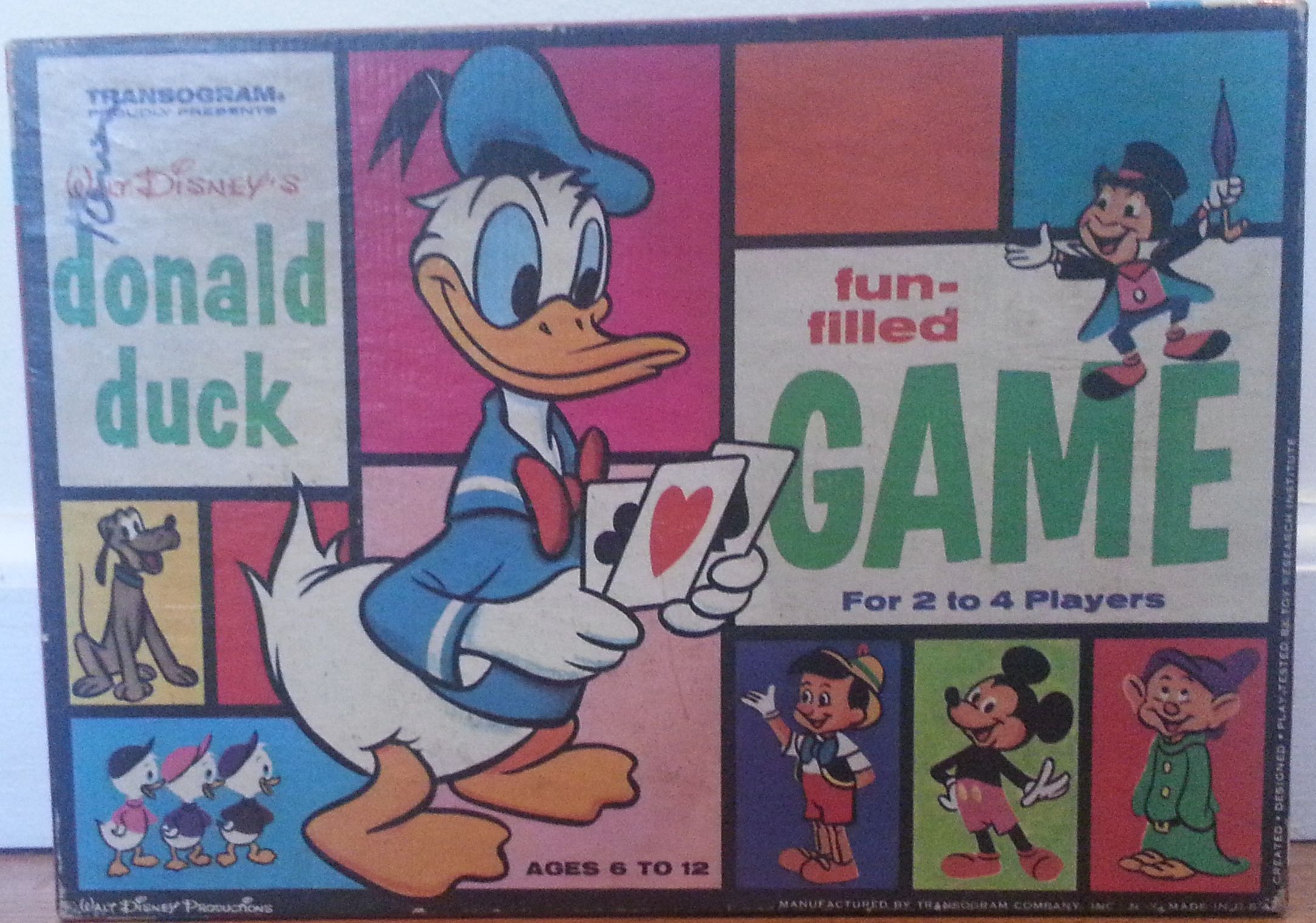 Walt Disney's Donald Duck Game box art
