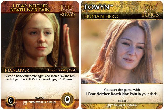 The Lord of the Rings: The Two Towers Deck-Building Game – Éowyn Promos box art