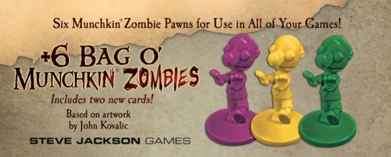 Coperta +6 Bag O' Munchkin Zombies