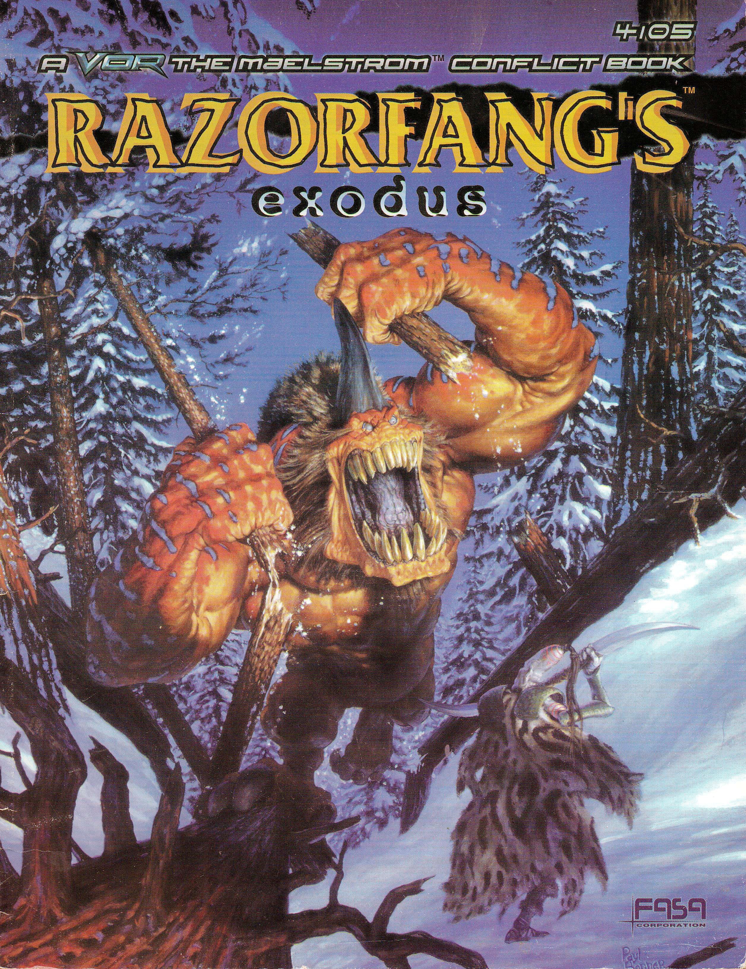 VOR: The Maelstrom – Razorfang's Exodus box art