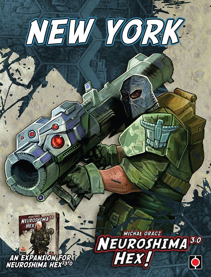 Neuroshima Hex! 3.0: New York box art