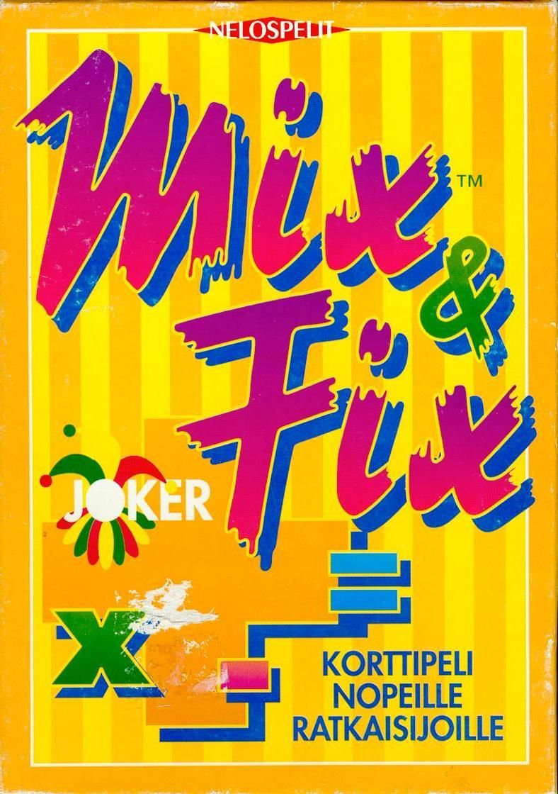 Mix & Fix cardgame doboz