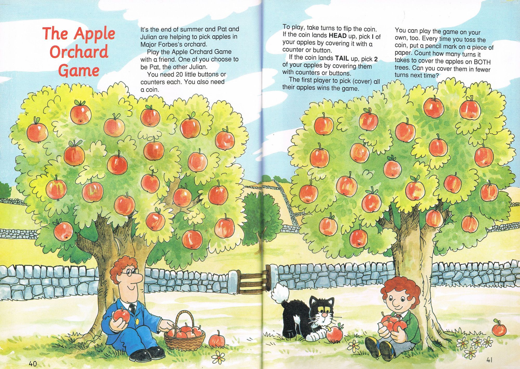 The Apple Orchard Game box art