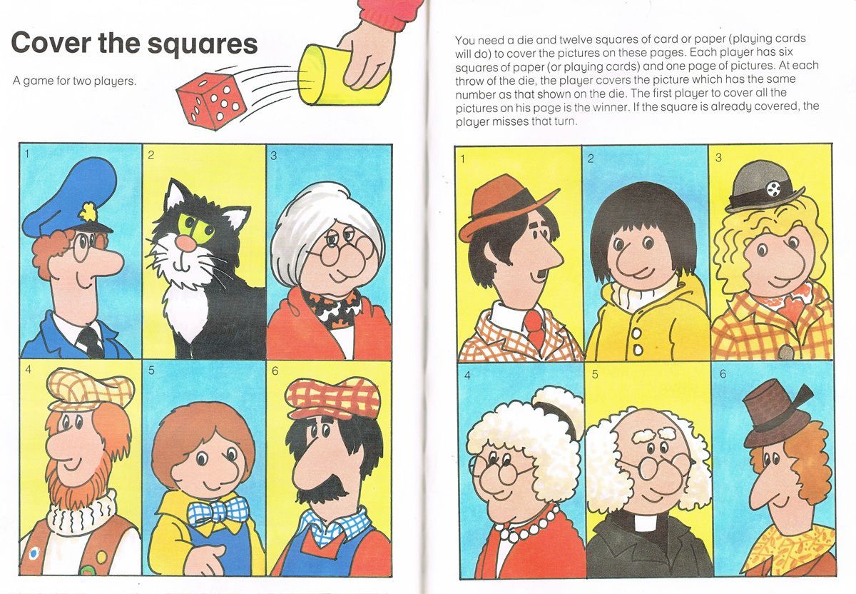 Cover the Squares box art