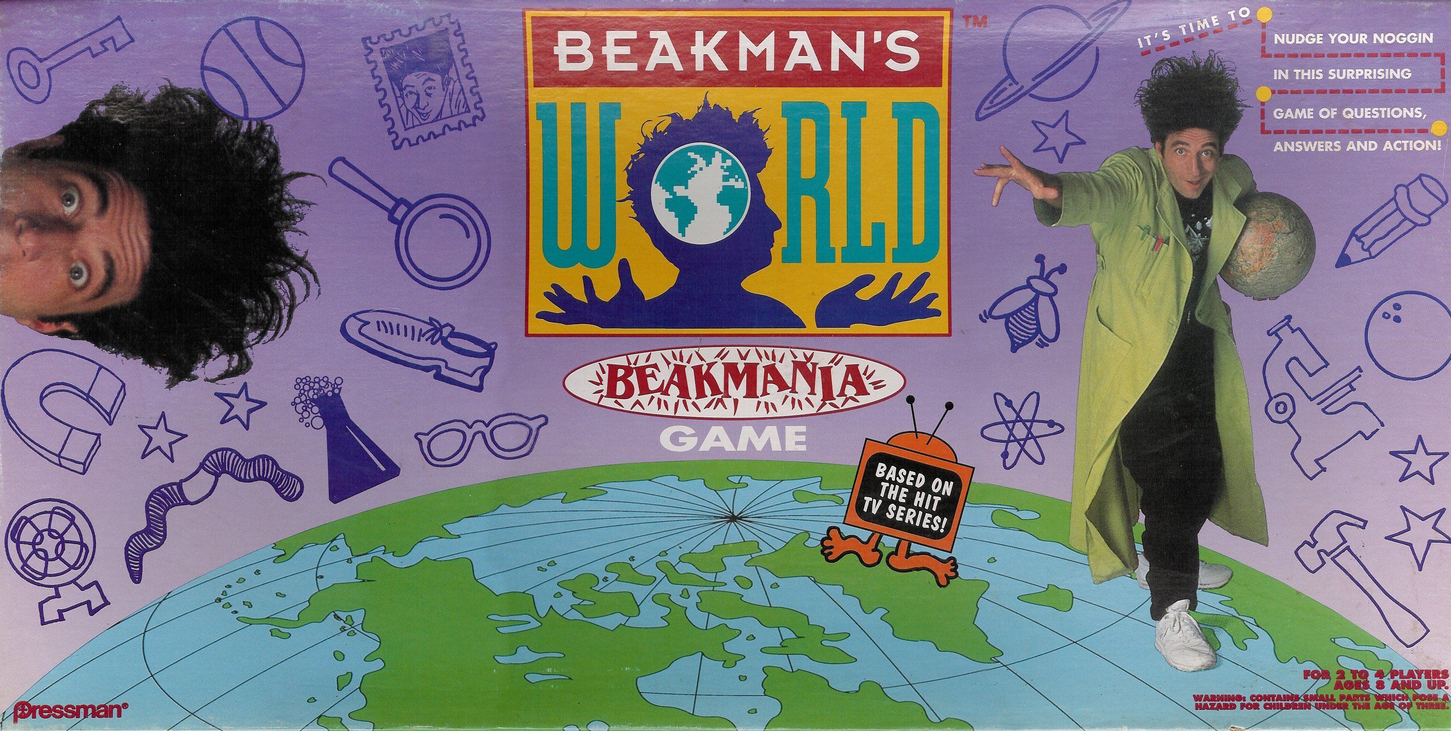 Beakman's World Beakmania Game doboz