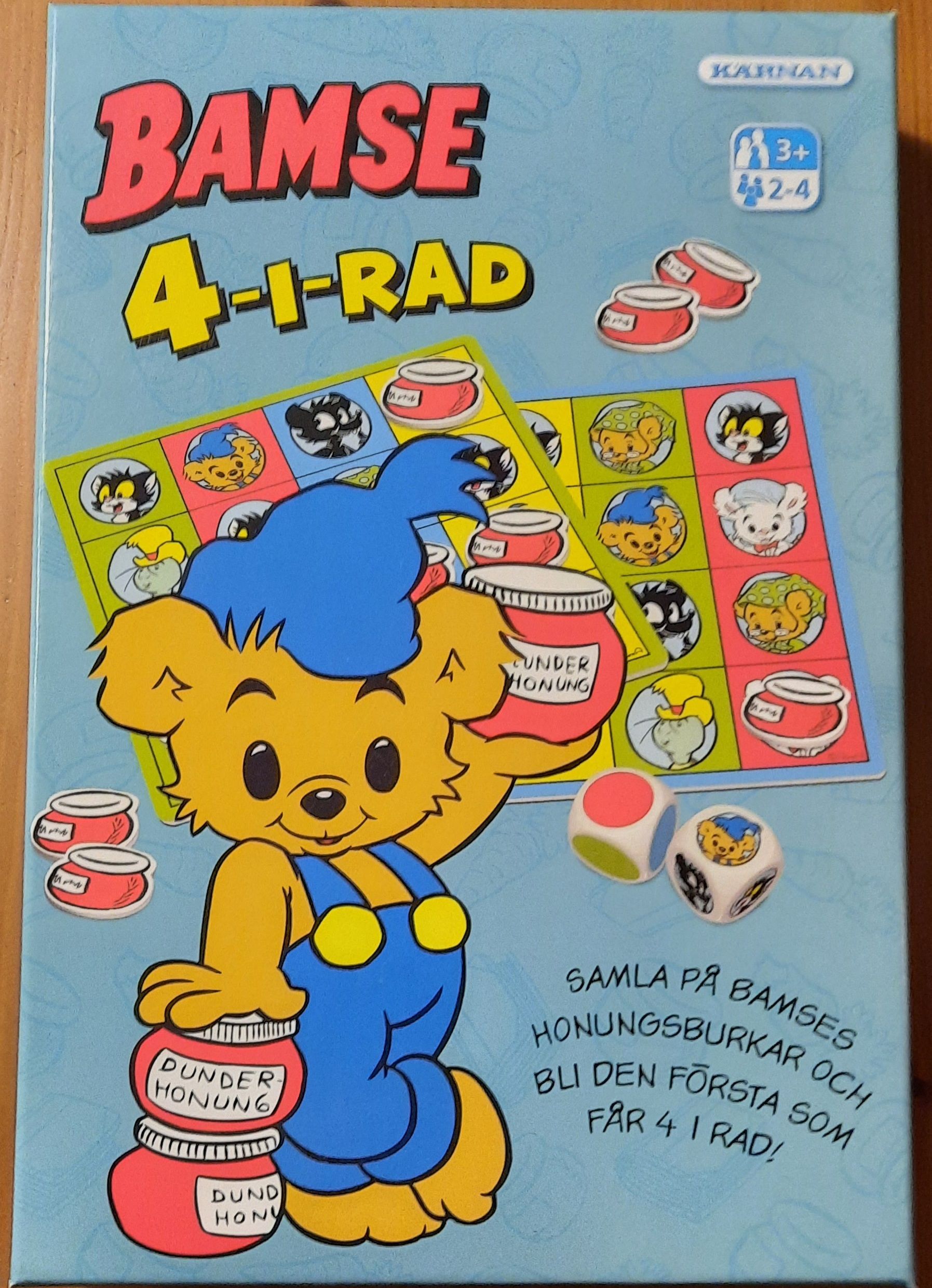 Bamse: 4 i rad doboz