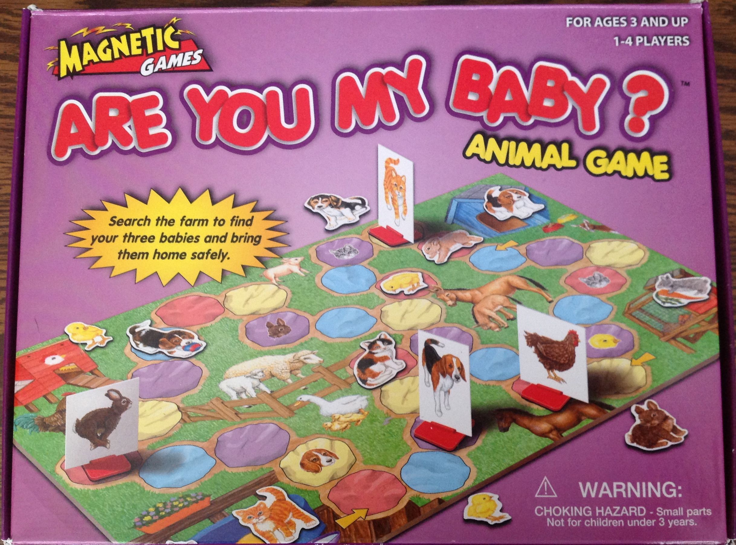 Are You My Baby?: Animal Game box art