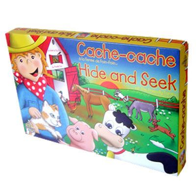Cache-cache à la ferme de Foin-Foin doboz