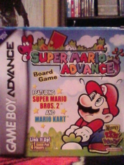 Super Mario Advance Board Game box art
