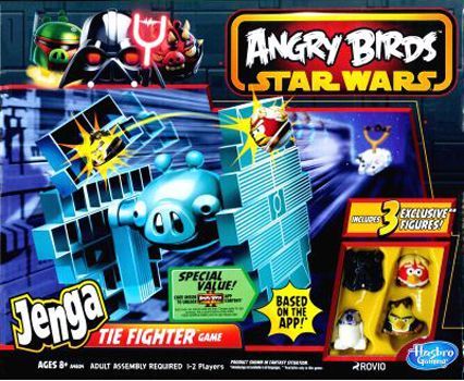 Angry Birds: Star Wars – Jenga TIE Fighter Game box art