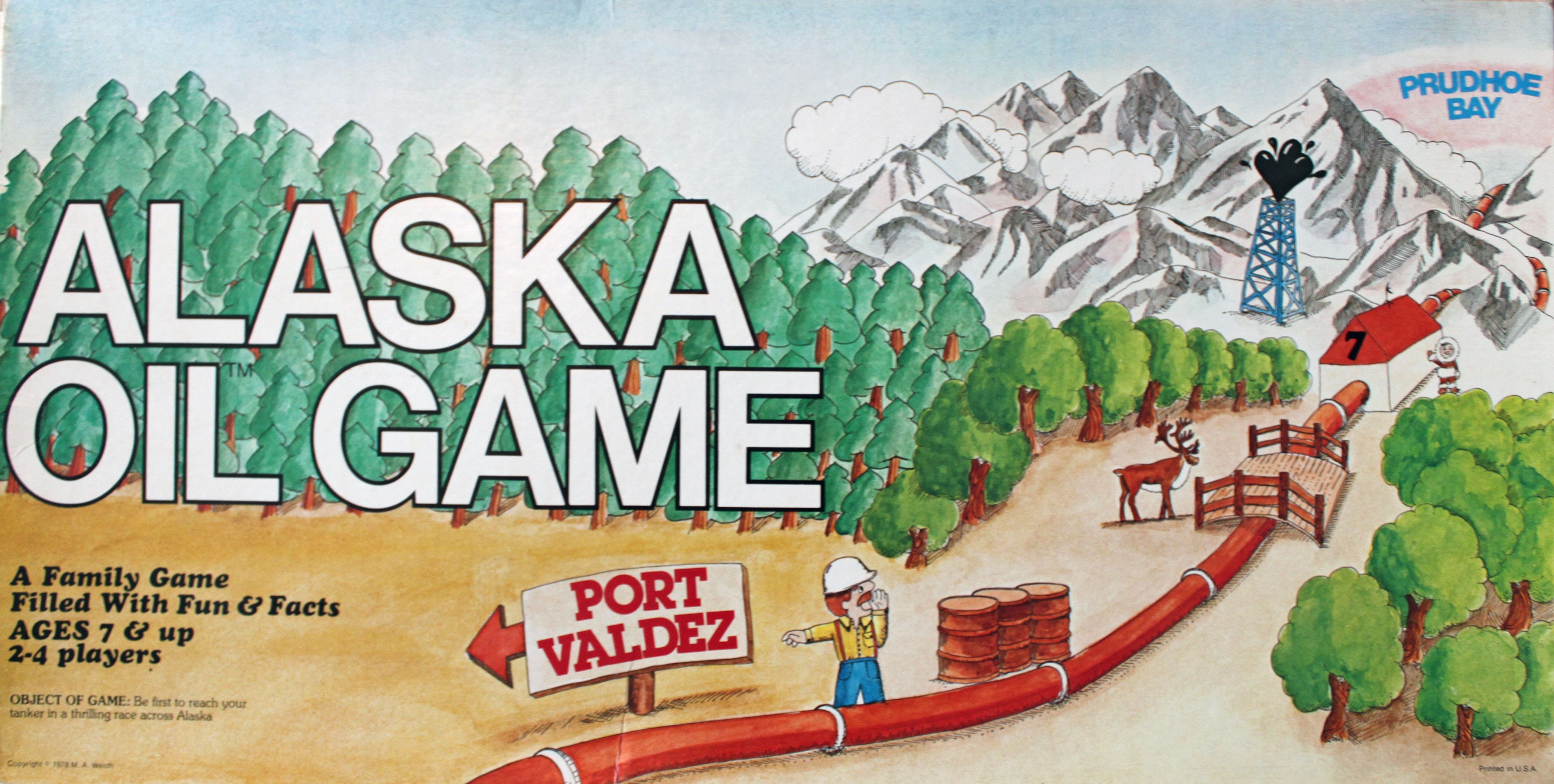 Alaska Oil Game box art