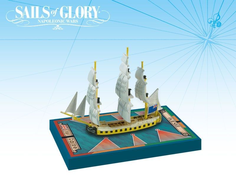 Sails of Glory: Ship Pack – HMS Juno 1780 / HMS Castor 1785 doboz