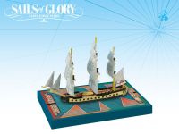 Sails of Glory: Ship Pack – HMS Concorde 1783 / HMS Unite 1796
