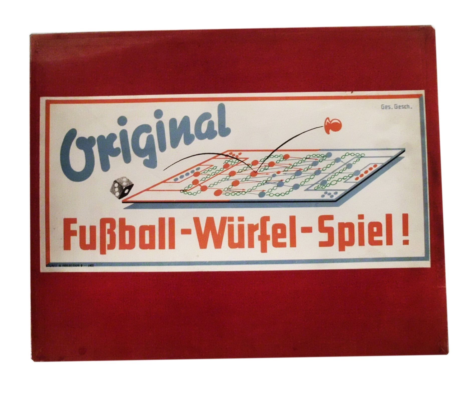 Original Fußball-Würfel-Spiel doboz