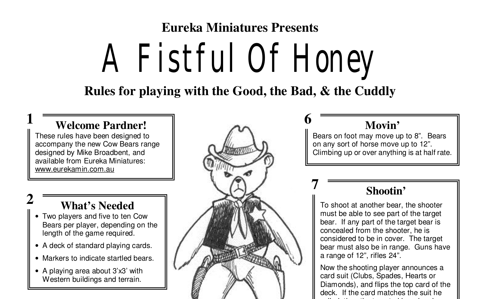 A Fistful of Honey doboz