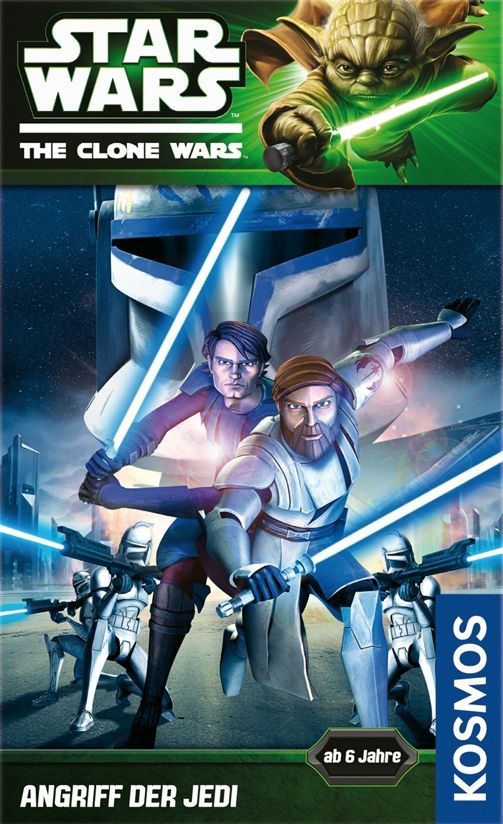 Coperta Star Wars: The Clone Wars – Angriff der Jedi