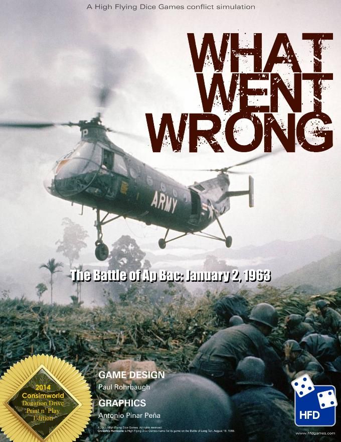 What Went Wrong: The Battle of Ap Bac, January 2, 1963 box art