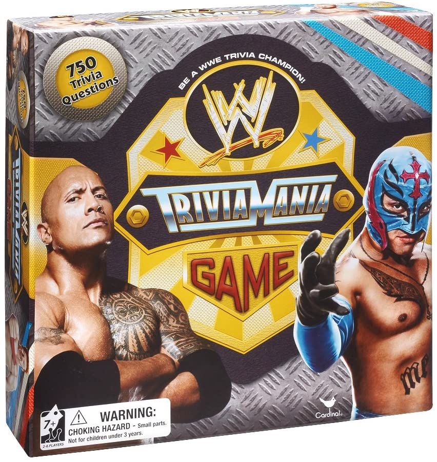 WWE Trivia Mania doboz