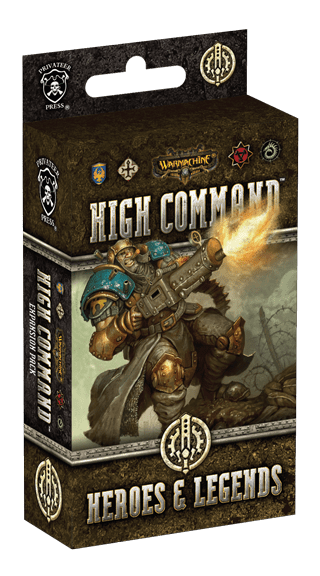 Warmachine: High Command – Heroes & Legends box art