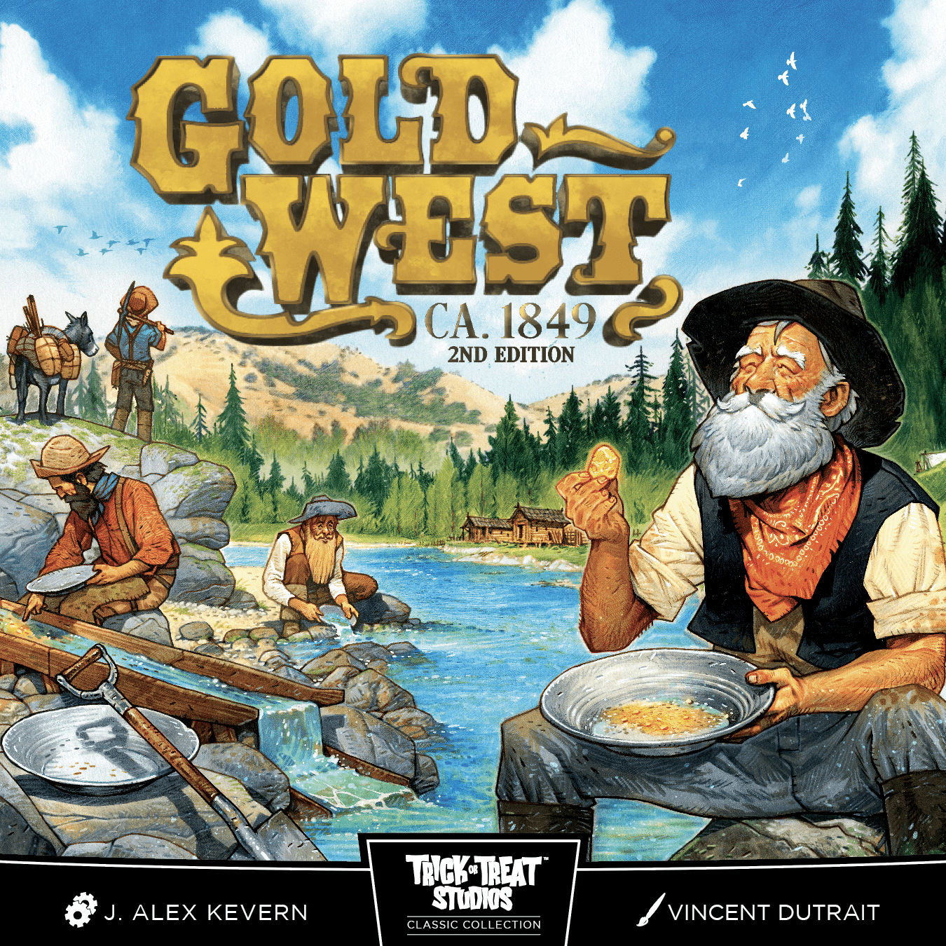 Gold West box art