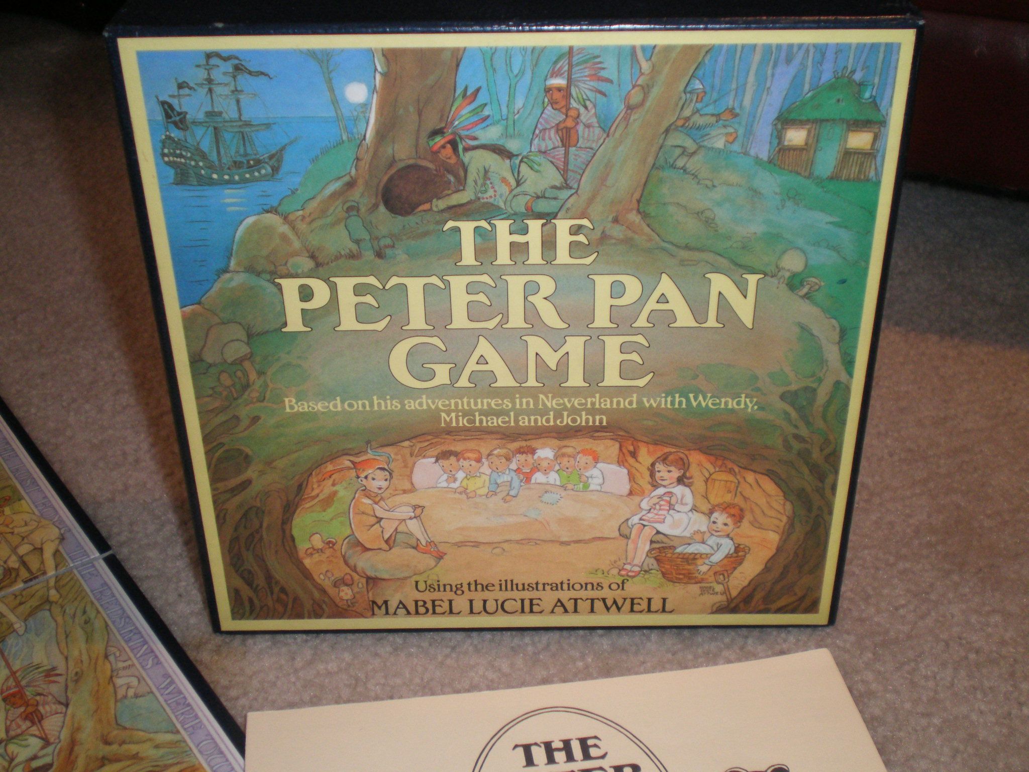 The Peter Pan Game box art