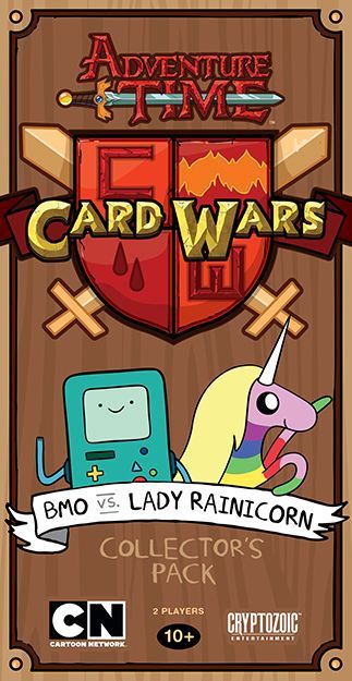 Coperta Adventure Time Card Wars: BMO vs. Lady Rainicorn