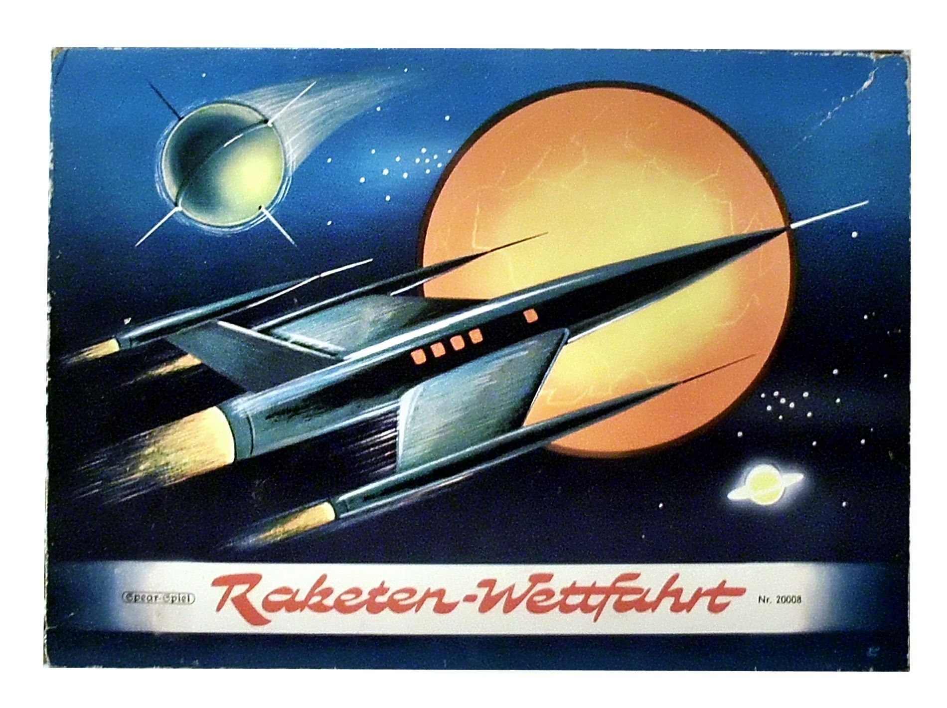 Raketen-Wettfahrt box art