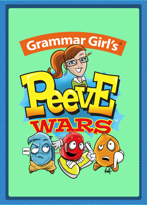 Grammar Girl's Peeve Wars doboz