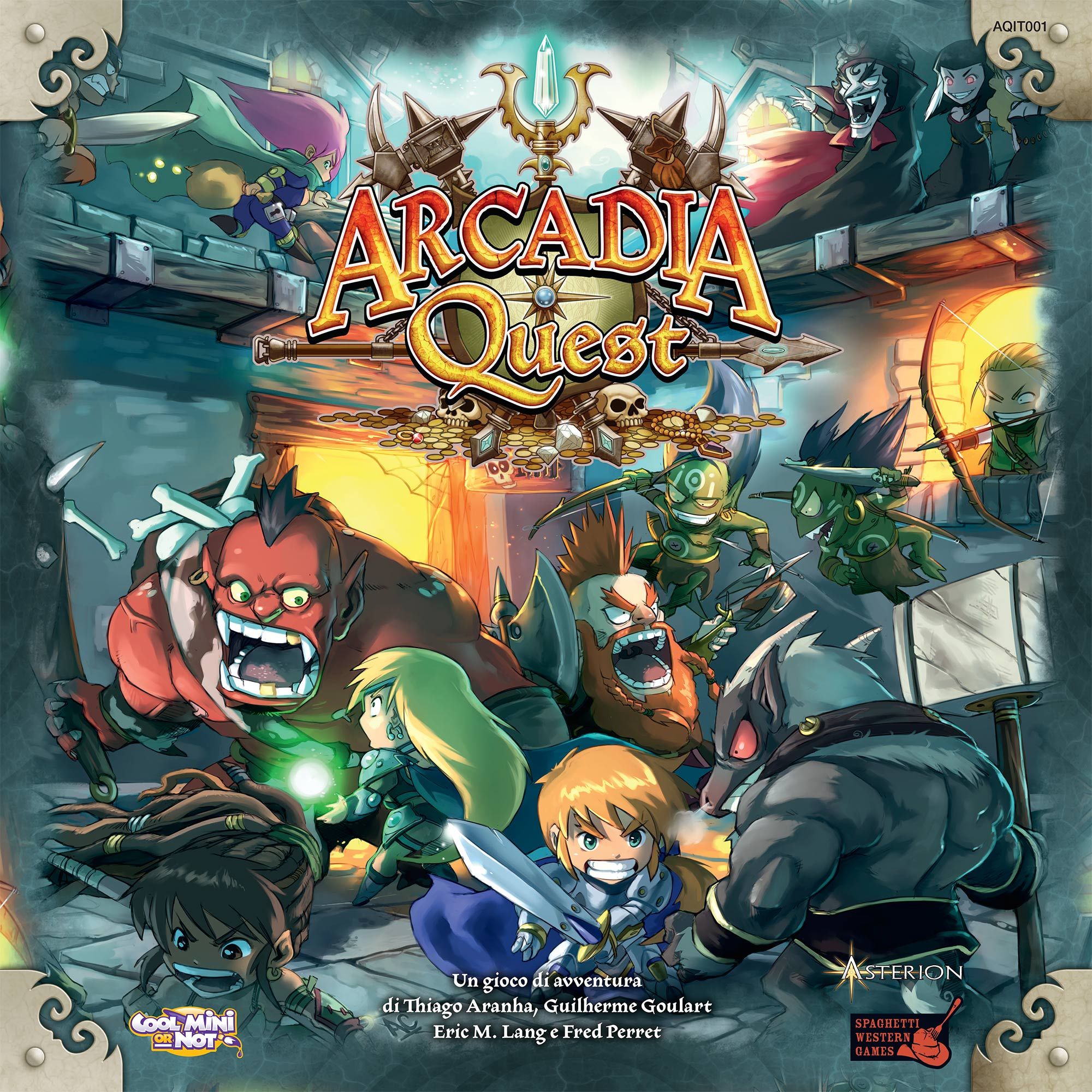 Arcadia Quest doboz