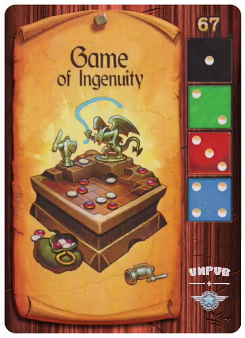 King's Forge: Game of Ingenuity Exclusive Craft Card doboz