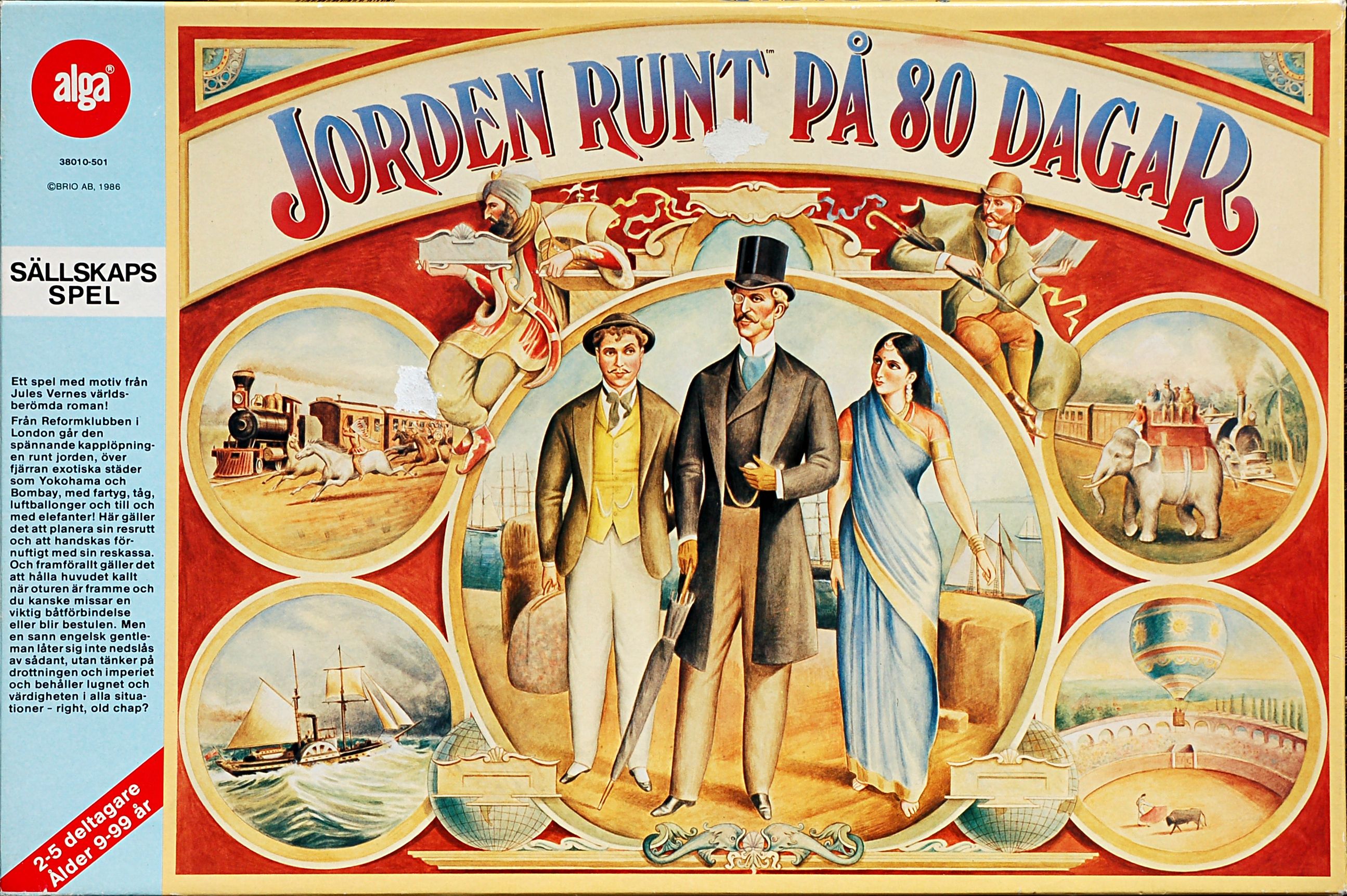 Coperta Jorden runt på 80 dagar