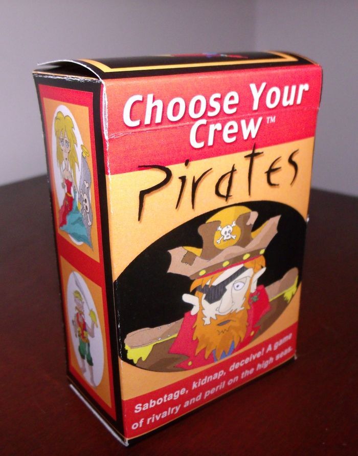 Choose Your Crew: Pirates box art