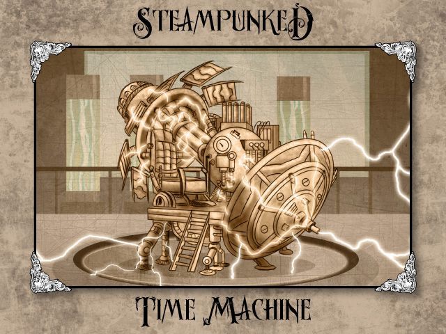 Coperta Steampunked Time Machine