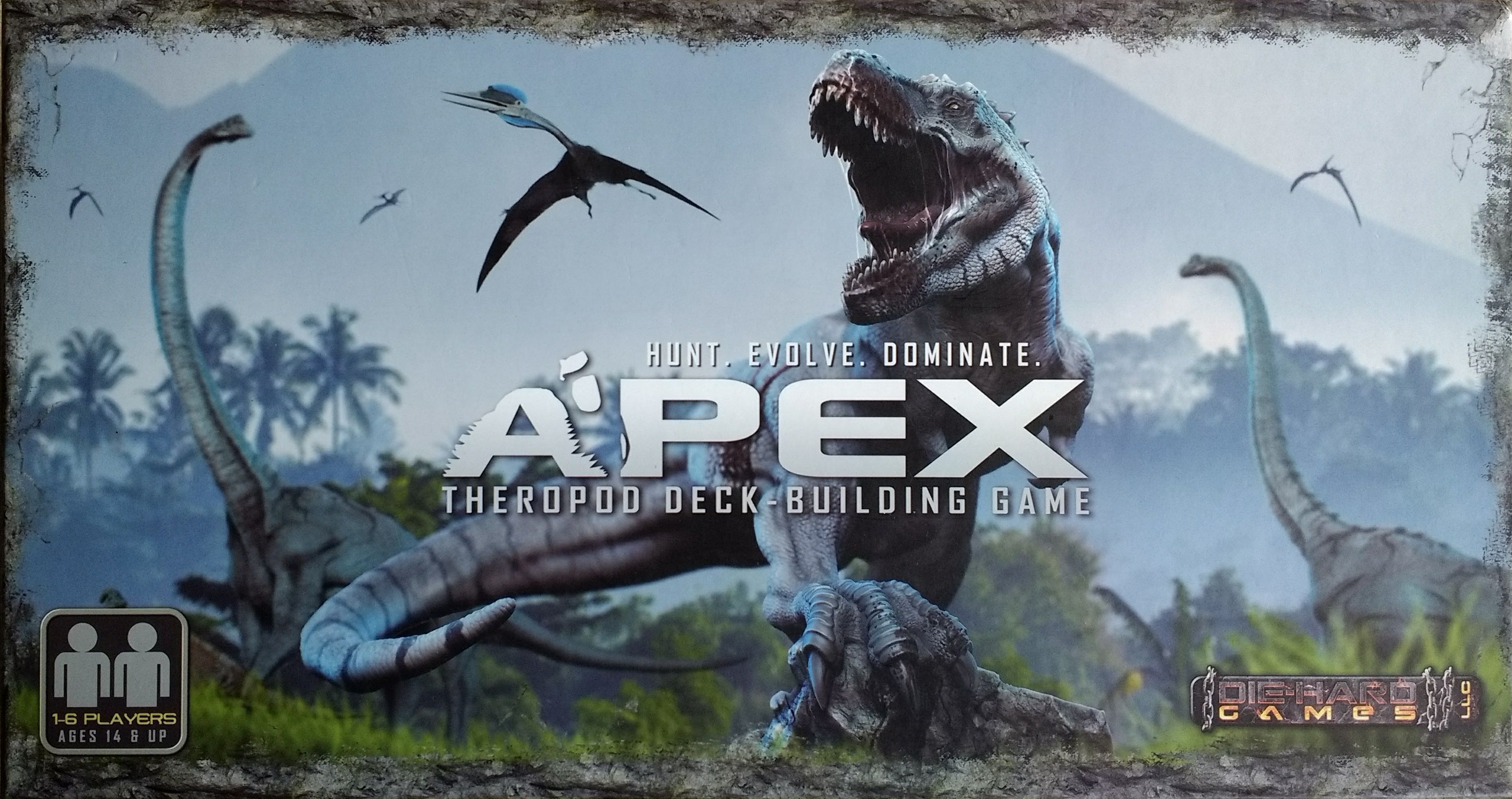Apex Theropod Deck-Building Game doboz