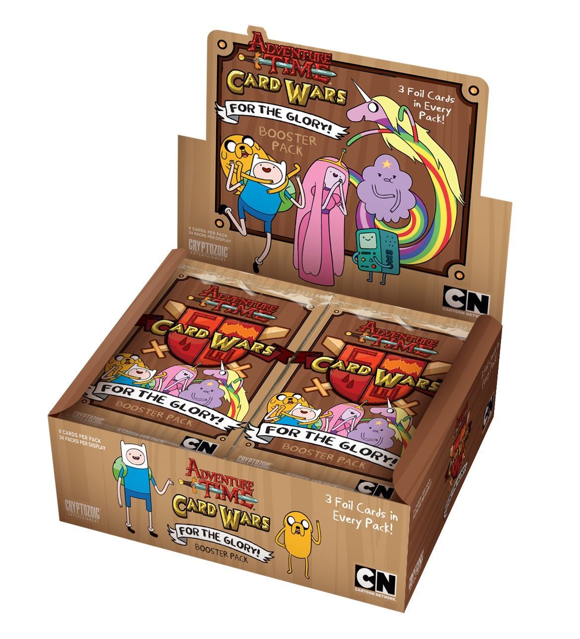 Adventure Time Card Wars: For The Glory! Booster Pack doboz