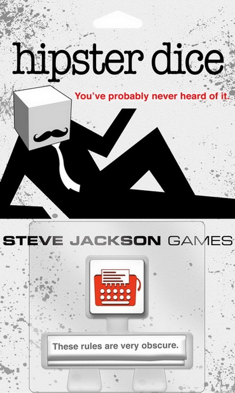 Hipster Dice box art