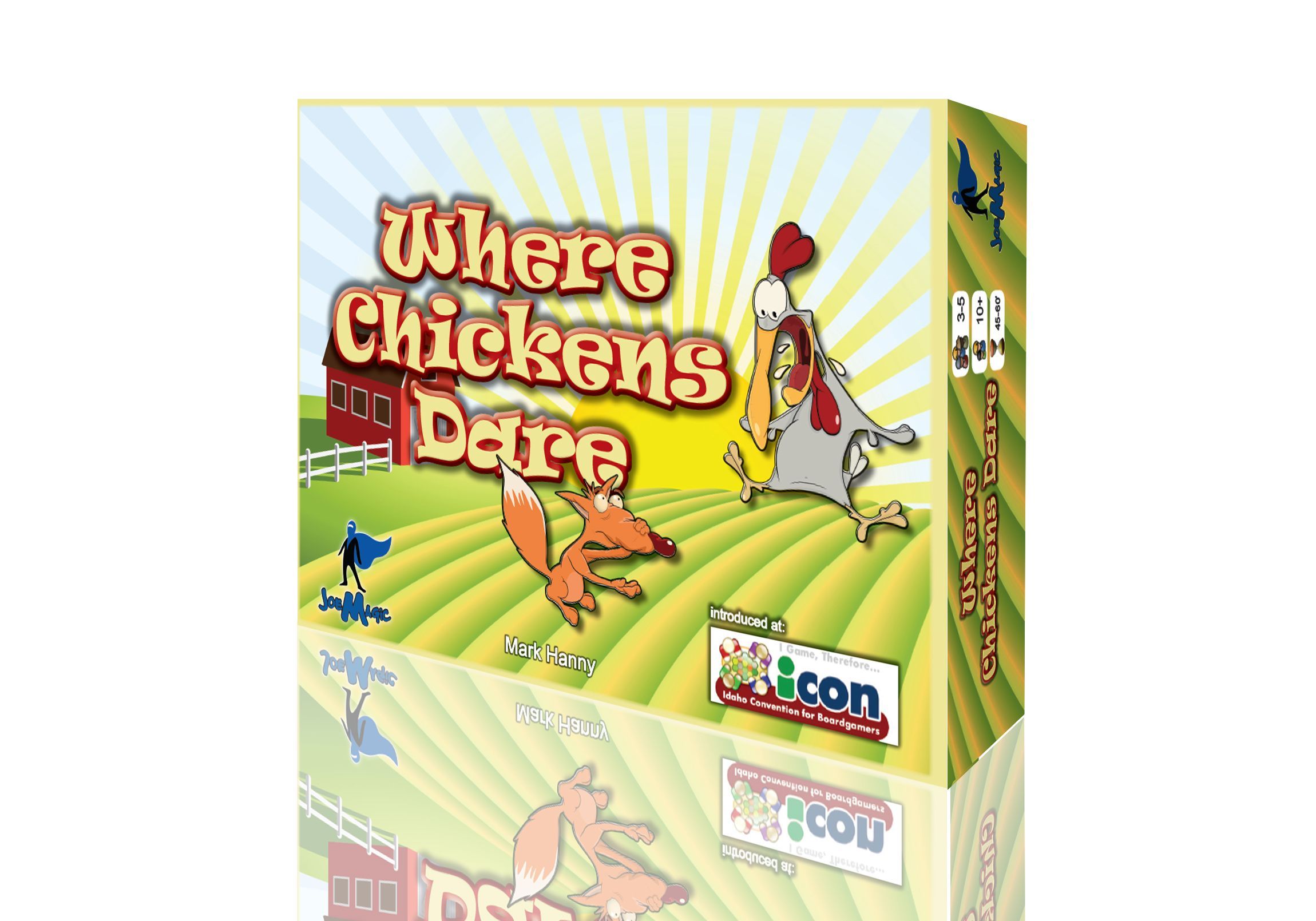 Where Chickens Dare doboz