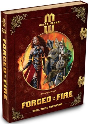 Coperta Mage Wars: Forged in Fire – Spell Tome Expansion