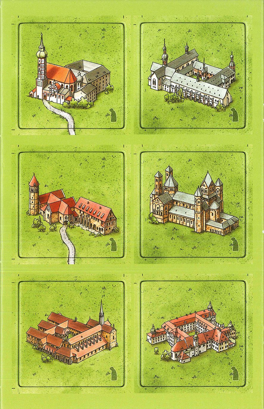 Carcassonne: Klöster in Deutschland box art