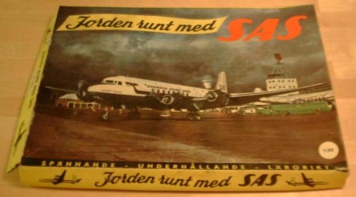 Jorden runt med SAS doboz